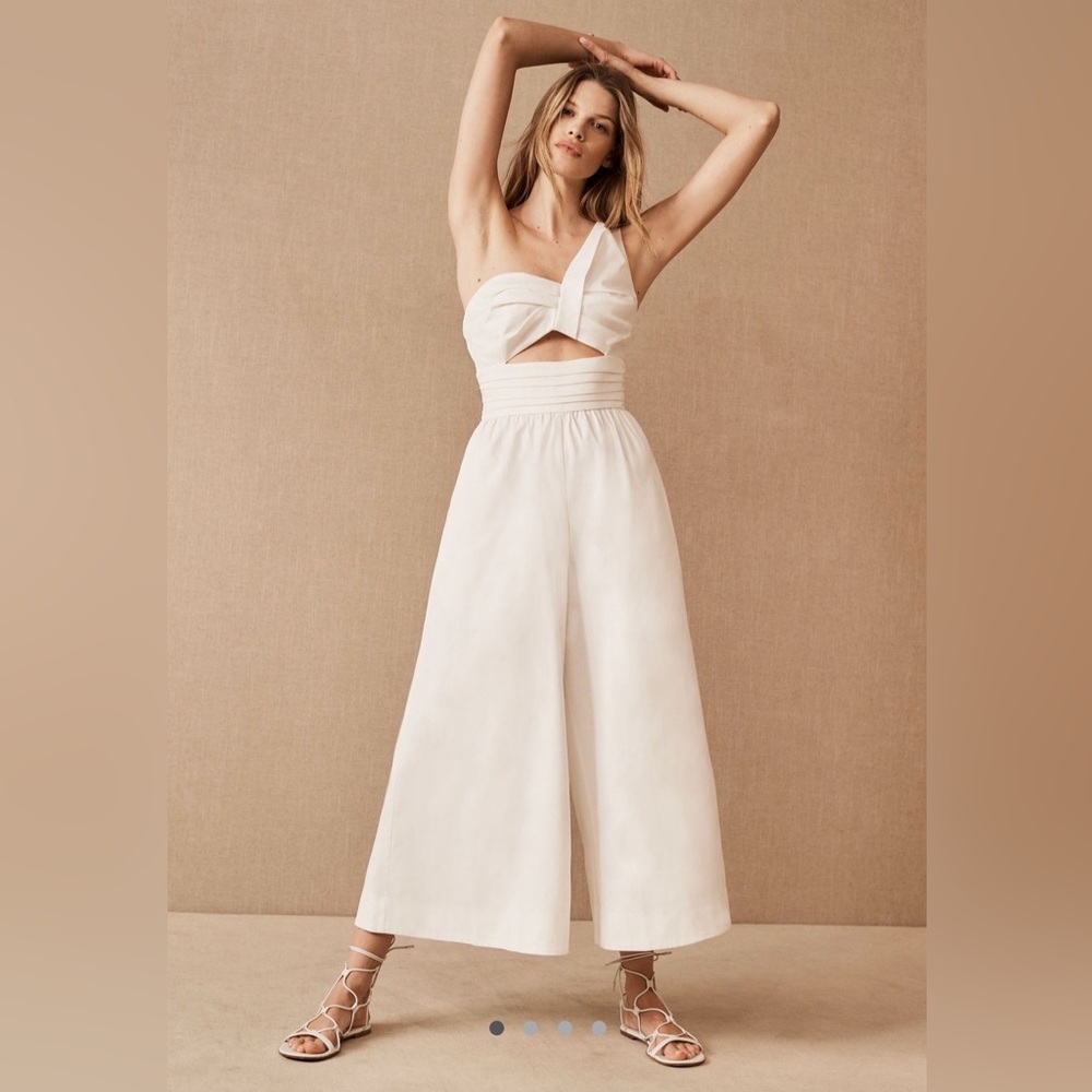 Anthropologie by AMUR Paris Cotton Jumpsuit